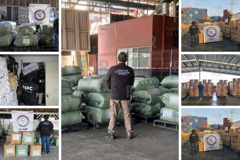 La FGR incauta una montaña de piratería valuada en más de 3 mil millones