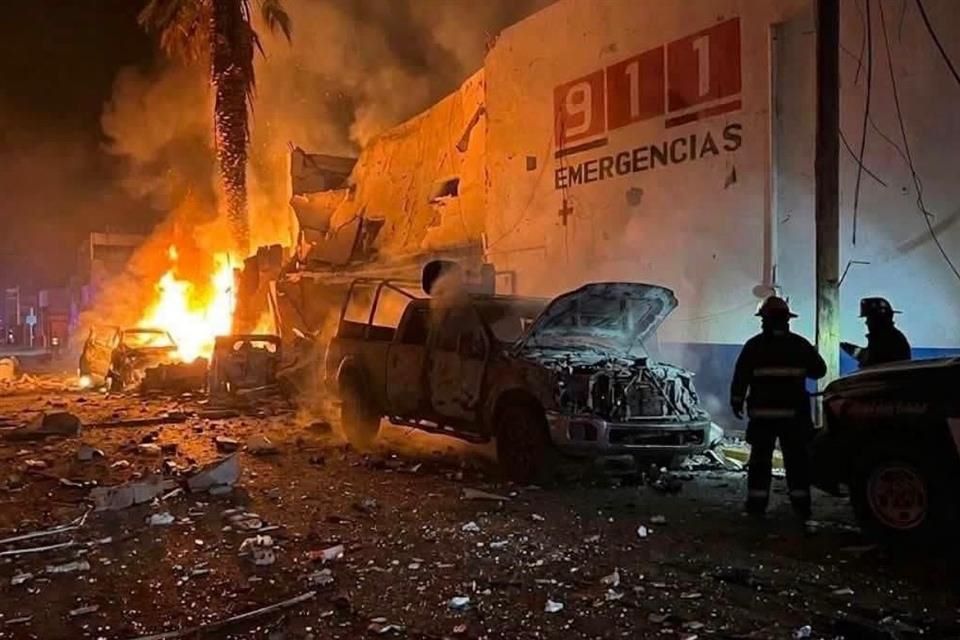 Un coche bomba golpea una comandancia y sacude la seguridad en Zacatecas
