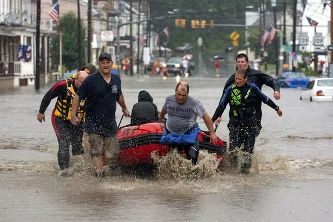 Resultado de imagen para Pensilvania inundaciones